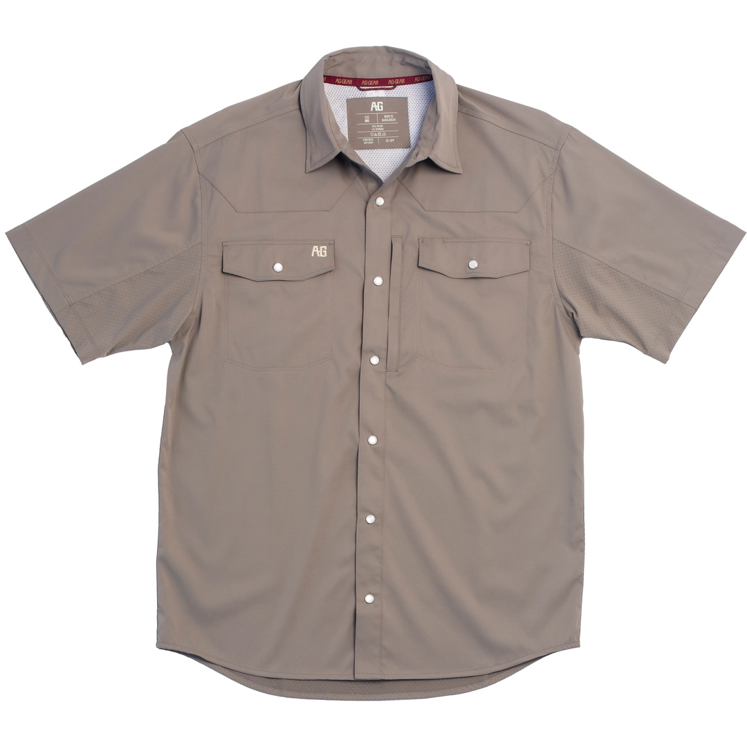 Stockyard Ranch Shirt, Breathable, Pearl Snaps, All Day Comfort, Farm Shirt  – AG-Gear