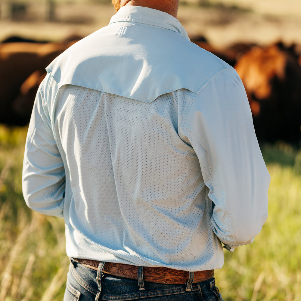 Cotton Farm Shirt, Durable, Water Resistant, Classic Fit, Ranch
